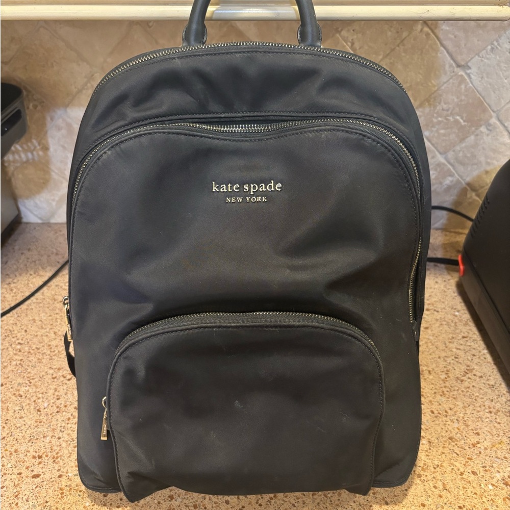 Kate Spade Black Backpack
